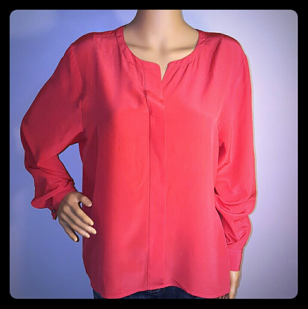 J-jill blouse pink color size L